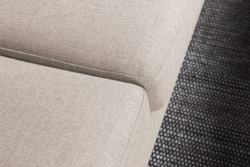 Crazy 4-sits Högervänd L-formad Schäslongsoffa i Tyg - Beige - Möbler - Soffa - Divansoffa & schäslongsoffa - 3 sits soffa med divan