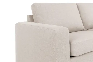 Crazy 4-sits Högervänd L-formad Schäslongsoffa i Tyg - Beige - Möbler - Soffa - Divansoffa & schäslongsoffa - 3 sits soffa med divan