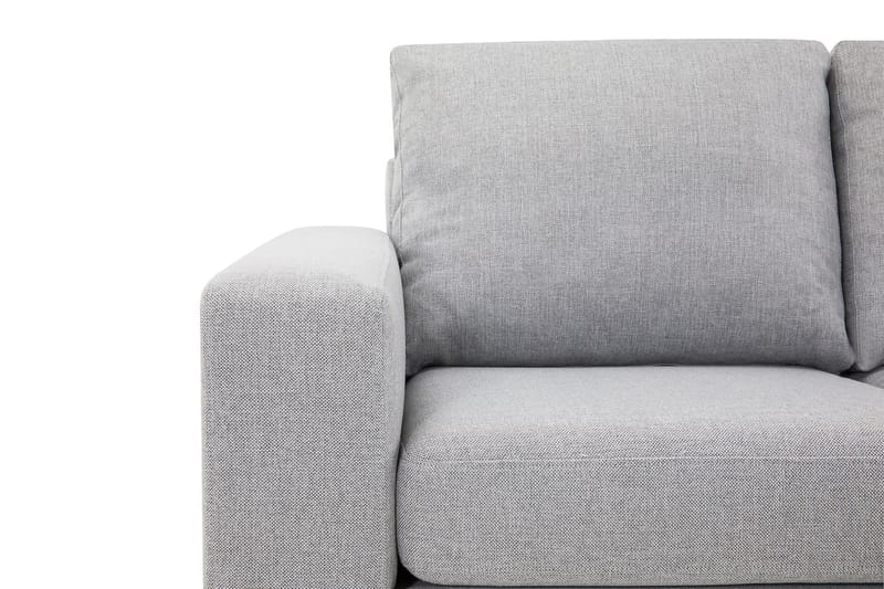 Crazy 4-sits Högervänd L-formad Schäslongsoffa i Tyg - Grå - Möbler - Soffa - Divansoffa & schäslongsoffa - 3 sits soffa med divan