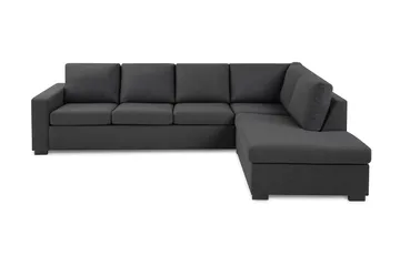 Crazy 4-sits Högervänd L-formad Schäslongsoffa i Tyg