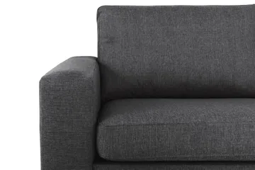 Crazy 4-sits Högervänd L-formad Schäslongsoffa i Tyg - Mörkgrå - Möbler - Soffa - Divansoffa & schäslongsoffa - 3 sits soffa med divan
