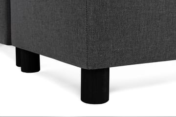 Crazy 4-sits Högervänd U-formad Large Soffa med Divan och Schäslong i Tyg - Antracit - Möbler - Soffa - Divansoffa & schäslongsoffa - 3 sits soffa med divan