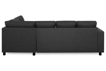 Crazy 4-sits Högervänd U-formad Large Soffa med Divan och Schäslong i Tyg - Antracit - Möbler - Soffa - Divansoffa & schäslongsoffa - 3 sits soffa med divan