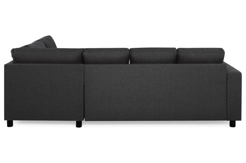 Crazy 4-sits Högervänd U-formad Large Soffa med Divan och Schäslong i Tyg - Antracit - Möbler - Soffa - Divansoffa & schäslongsoffa - 3 sits soffa med divan