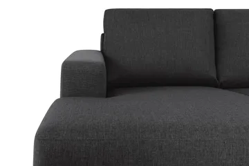 Crazy 4-sits Högervänd U-formad Large Soffa med Divan och Schäslong i Tyg - Antracit - Möbler - Soffa - Divansoffa & schäslongsoffa - 3 sits soffa med divan