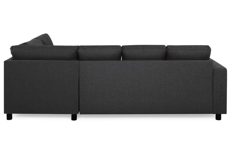 Crazy 4-sits Högervänd U-formad Large Soffa med Divan och Schäslong i Tyg - Antracit - Möbler - Soffa - Divansoffa & schäslongsoffa - 3 sits soffa med divan
