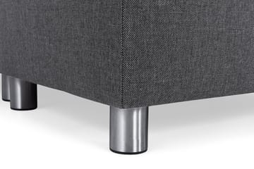 Crazy 4-sits Högervänd U-formad Small Soffa med Divan och Schäslong i Tyg - Mörkgrå - Möbler - Soffa - Divansoffa & schäslongsoffa - 3 sits soffa med divan