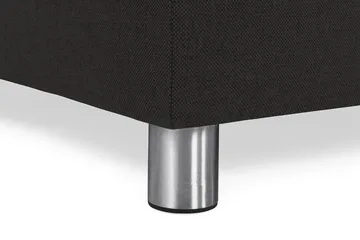 Crazy 4-sits Vänstervänd L-formad Schäslongsoffa i Tyg - Antracit - Möbler - Soffa - Divansoffa & schäslongsoffa - 3 sits soffa med divan