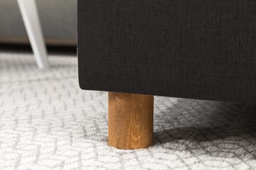 Crazy 4-sits Vänstervänd L-formad Schäslongsoffa i Tyg - Antracit - Möbler - Soffa - Divansoffa & schäslongsoffa - 3 sits soffa med divan