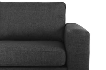 Crazy 4-sits Vänstervänd L-formad Schäslongsoffa i Tyg - Antracit - Möbler - Soffa - Divansoffa & schäslongsoffa - 3 sits soffa med divan