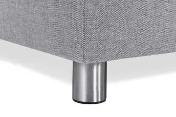 Crazy 4-sits Vänstervänd L-formad Schäslongsoffa i Tyg - Grå - Möbler - Soffa - Divansoffa & schäslongsoffa - 3 sits soffa med divan