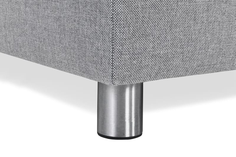 Crazy 4-sits Vänstervänd L-formad Schäslongsoffa i Tyg - Grå - Möbler - Soffa - Divansoffa & schäslongsoffa - 3 sits soffa med divan