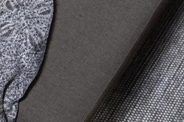 Crazy 4-sits Vänstervänd L-formad Schäslongsoffa i Tyg - Mörkgrå - Möbler - Soffa - Divansoffa & schäslongsoffa - 3 sits soffa med divan