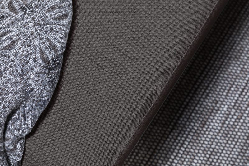 Crazy 4-sits Vänstervänd L-formad Schäslongsoffa i Tyg - Mörkgrå - Möbler - Soffa - Divansoffa & schäslongsoffa - 3 sits soffa med divan