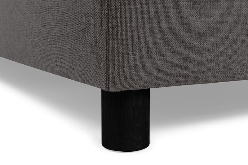 Crazy 4-sits Vänstervänd L-formad Schäslongsoffa i Tyg - Mörkgrå - Möbler - Soffa - Divansoffa & schäslongsoffa - 3 sits soffa med divan