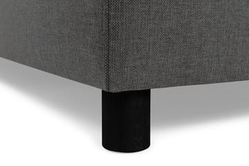 Crazy 4-sits Vänstervänd U-formad Small Soffa med Divan och Schäslong i Tyg - Mörkgrå - Möbler - Soffa - Divansoffa & schäslongsoffa - 3 sits soffa med divan