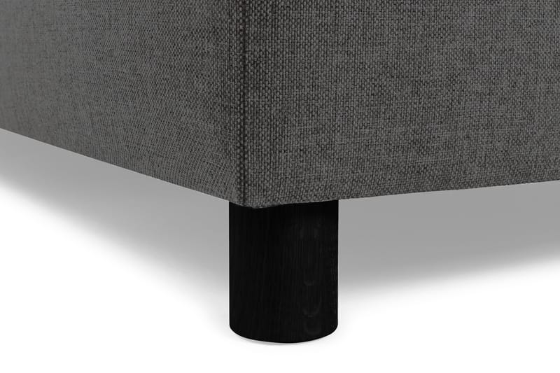 Crazy 4-sits Vänstervänd U-formad Small Soffa med Divan och Schäslong i Tyg - Mörkgrå - Möbler - Soffa - Divansoffa & schäslongsoffa - 3 sits soffa med divan