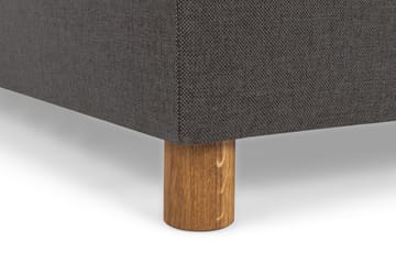 Crazy 4-sits Vänstervänd U-formad Small Soffa med Divan och Schäslong i Tyg - Mörkgrå - Möbler - Soffa - Divansoffa & schäslongsoffa - 3 sits soffa med divan