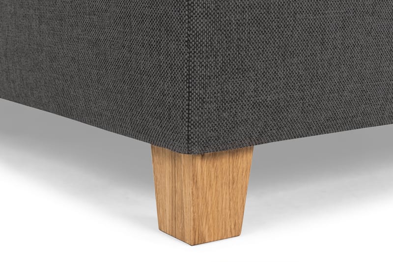 Crazy 4-sits Vänstervänd U-formad Small Soffa med Divan och Schäslong i Tyg - Mörkgrå - Möbler - Soffa - Divansoffa & schäslongsoffa - 3 sits soffa med divan