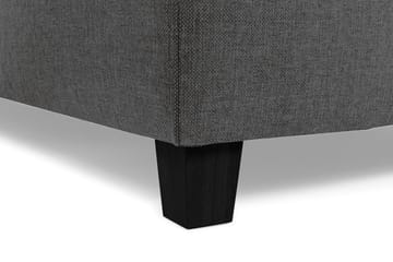 Crazy 4-sits Vänstervänd U-formad Small Soffa med Divan och Schäslong i Tyg - Mörkgrå - Möbler - Soffa - Divansoffa & schäslongsoffa - 3 sits soffa med divan