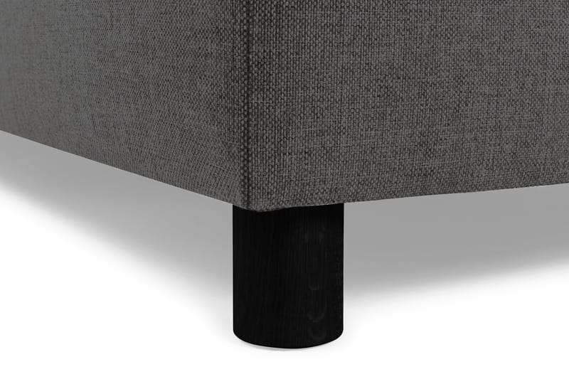Crazy 4-sits Vänstervänd U-formad Small Soffa med Divan och Schäslong i Tyg - Mörkgrå - Möbler - Soffa - Divansoffa & schäslongsoffa - 3 sits soffa med divan