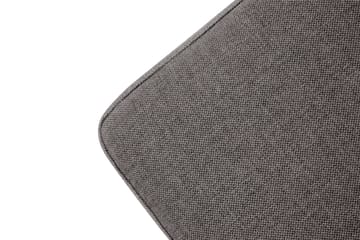 Crazy Limited Edition 4-sits Högervänd L-formad Schäslongsoffa i Tyg - Grå - Möbler - Soffa - Divansoffa & schäslongsoffa - 4 sits soffa med divan