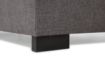Crazy Limited Edition 4-sits Högervänd L-formad Schäslongsoffa i Tyg - Grå - Möbler - Soffa - Divansoffa & schäslongsoffa - 4 sits soffa med divan