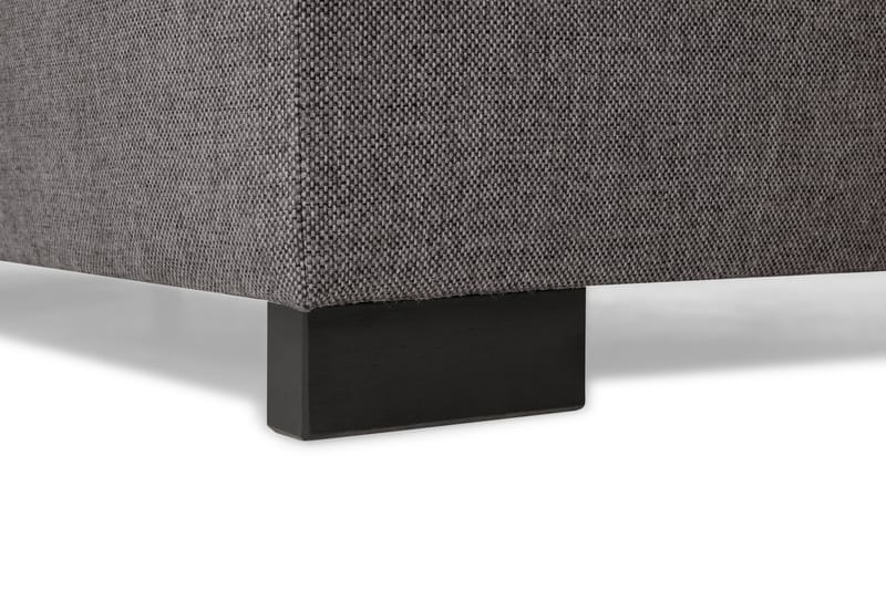 Crazy Limited Edition 4-sits Högervänd L-formad Schäslongsoffa i Tyg - Grå - Möbler - Soffa - Divansoffa & schäslongsoffa - 4 sits soffa med divan