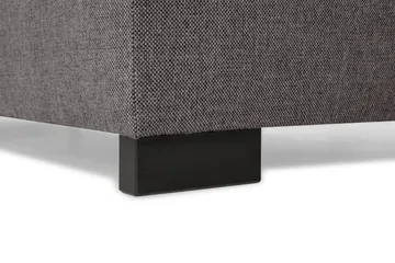 Crazy Limited Edition 4-sits Högervänd L-formad Schäslongsoffa i Tyg - Grå - Möbler - Soffa - Divansoffa & schäslongsoffa - 4 sits soffa med divan