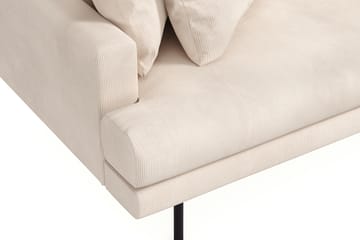 Menard 4-sits Högervänd L-formad Divansoffa i Manchester - Beige - Möbler - Soffa - Divansoffa & schäslongsoffa - 4 sits soffa med divan