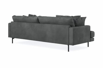 Menard 4-sits Högervänd L-formad Divansoffa i Manchester - Grå - Möbler - Soffa - Divansoffa & schäslongsoffa - 4 sits soffa med divan