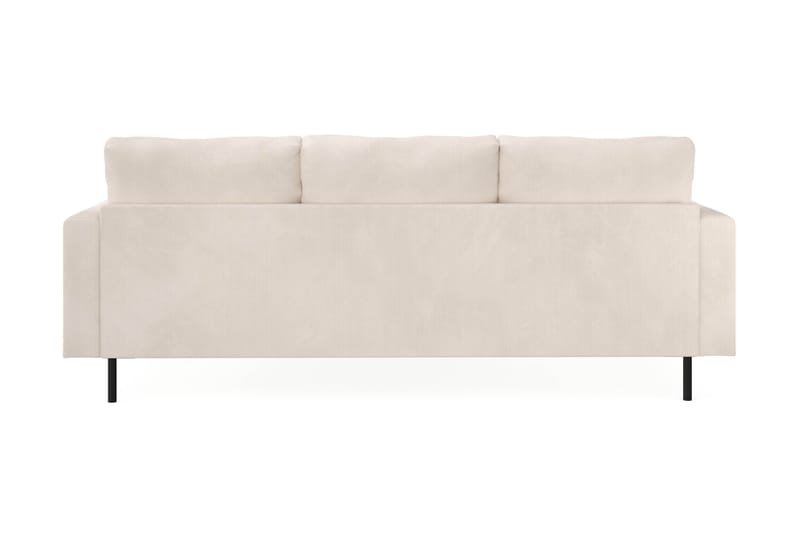 Menard Compact 3-sits Högervänd L-formad Divansoffa i Manchester - Beige - Möbler - Soffa - Divansoffa & schäslongsoffa - 3 sits soffa med divan
