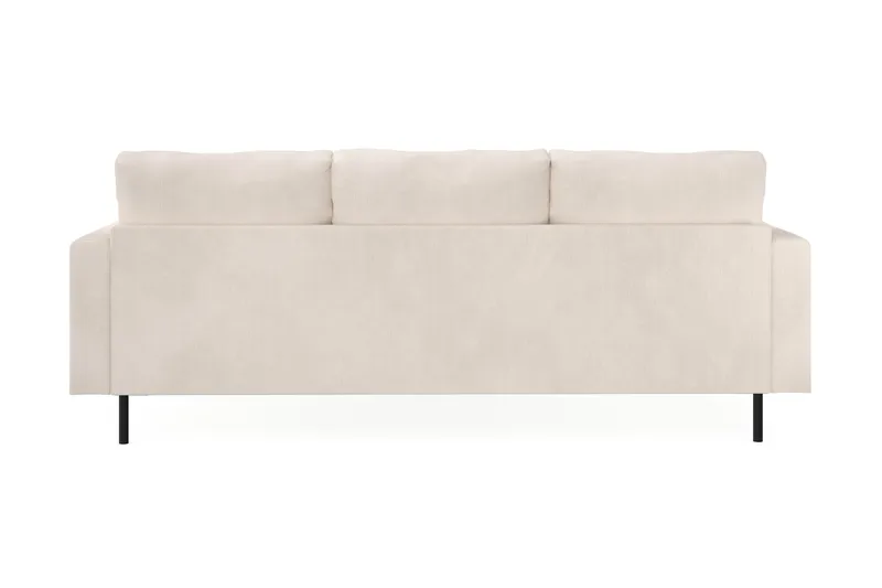 Menard Compact 3-sits Högervänd L-formad Divansoffa i Manchester - Beige - Möbler - Soffa - Divansoffa & schäslongsoffa - 3 sits soffa med divan