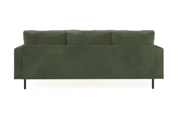 Menard Compact 3-sits Högervänd L-formad Divansoffa i Manchester - Grön - Möbler - Soffa - Divansoffa & schäslongsoffa - 3 sits soffa med divan