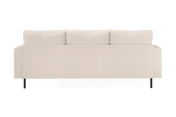 Menard Compact 3-sits Högervänd L-formad Divansoffa i Tyg - Beige - Möbler - Soffa - Divansoffa & schäslongsoffa - 3 sits soffa med divan