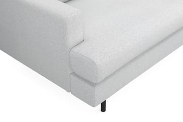 Menard Compact 3-sits Högervänd L-formad Divansoffa i Tyg - Ljusgrå - Möbler - Soffa - Divansoffa & schäslongsoffa - 3 sits soffa med divan
