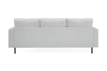 Menard Compact 3-sits Högervänd L-formad Divansoffa i Tyg - Ljusgrå - Möbler - Soffa - Divansoffa & schäslongsoffa - 3 sits soffa med divan