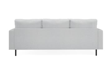 Menard Compact 3-sits Högervänd L-formad Divansoffa i Tyg - Ljusgrå - Möbler - Soffa - Divansoffa & schäslongsoffa - 3 sits soffa med divan