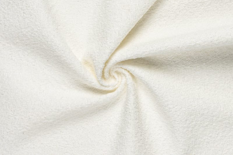 Menard Compact 3-sits Vänstervänd L-formad Divansoffa i Bouclé - Vit - Möbler - Soffa - Divansoffa & schäslongsoffa - 3 sits soffa med divan