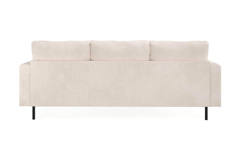 Menard Compact 3-sits Vänstervänd L-formad Divansoffa i Manchester - Beige - Möbler - Soffa - Divansoffa & schäslongsoffa - 3 sits soffa med divan