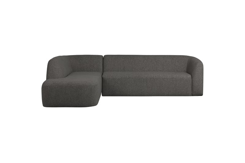 Mooli Soffa med Schäslong 3-sits - Grå/Svart - Möbler - Soffa - Divansoffa & schäslongsoffa - 3 sits soffa med divan