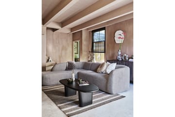 Mooli Soffa med Schäslong 3-sits - Ljusbrun - Möbler - Soffa - Divansoffa & schäslongsoffa - 3 sits soffa med divan