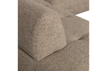 Ranta Soffa med Schäslong 3-sits - Brun - Möbler - Soffa - Divansoffa & schäslongsoffa - 3 sits soffa med divan