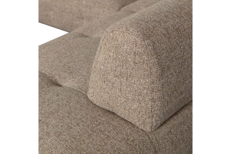 Ranta Soffa med Schäslong 3-sits - Brun - Möbler - Soffa - Divansoffa & schäslongsoffa - 3 sits soffa med divan