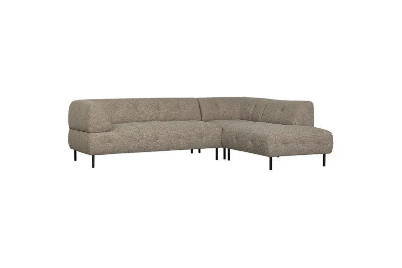 Ranta Soffa med Schäslong 3-sits, Brun