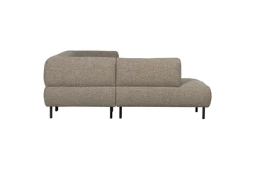 Ranta Soffa med Schäslong 3-sits - Brun - Möbler - Soffa - Divansoffa & schäslongsoffa - 3 sits soffa med divan