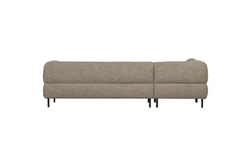 Ranta Soffa med Schäslong 3-sits - Brun - Möbler - Soffa - Divansoffa & schäslongsoffa - 3 sits soffa med divan