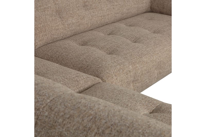 Ranta Soffa med Schäslong 3-sits - Brun - Möbler - Soffa - Divansoffa & schäslongsoffa - 3 sits soffa med divan
