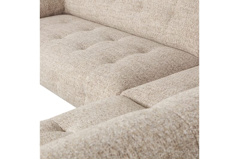 Ranta Soffa med Schäslong 3-sits - Naturmelange - Möbler - Soffa - Divansoffa & schäslongsoffa - 3 sits soffa med divan