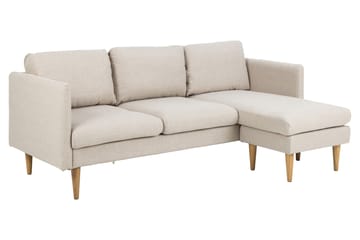 3-sits Soffa med Divan Sanat - Beige - Möbler - Soffa - Divansoffa & schäslongsoffa - 3 sits soffa med divan